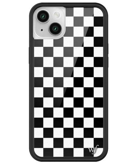 Checkers | Black iPhone Case