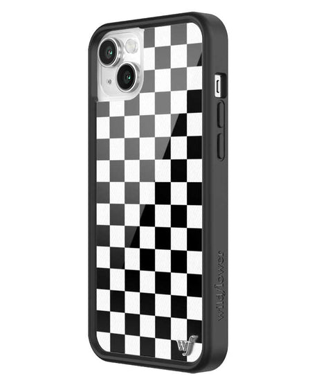 Checkers | Black iPhone Case