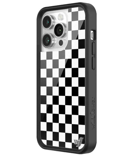 Checkers | Black iPhone Case