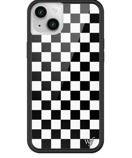Checkers | Black iPhone Case