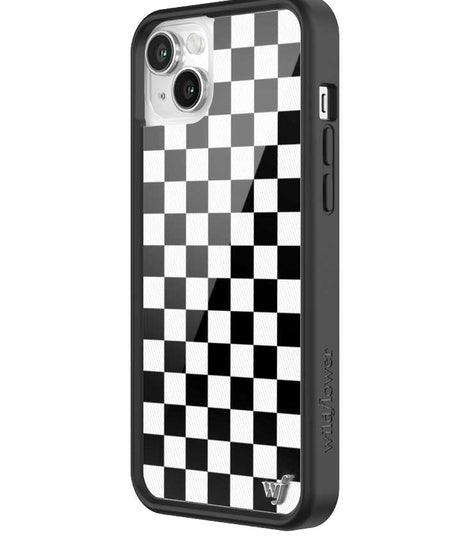 Checkers | Black iPhone Case