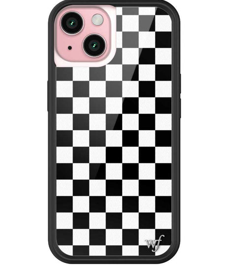 Checkers | Black iPhone Case