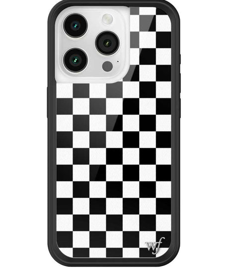 Checkers | Black iPhone Case
