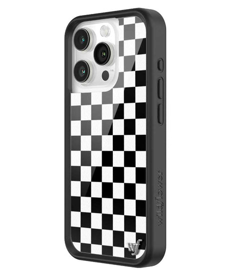 Checkers | Black iPhone Case
