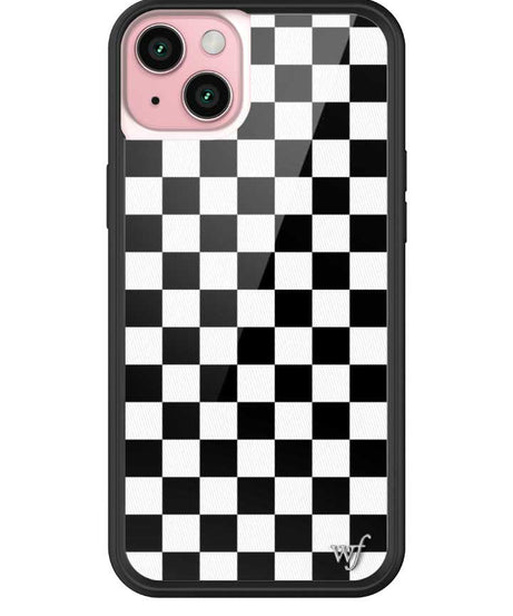 Checkers | Black iPhone Case