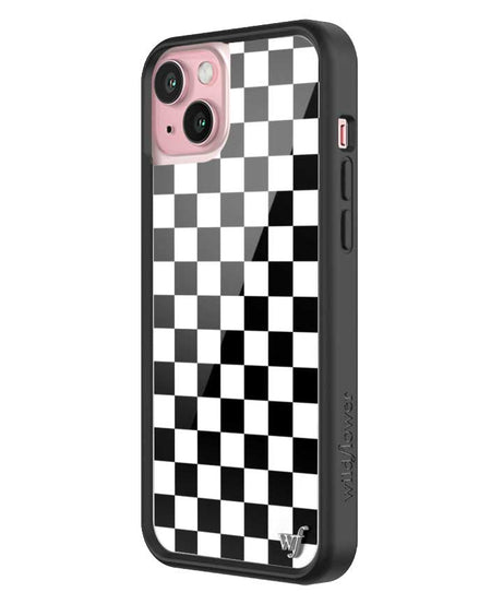Checkers | Black iPhone Case