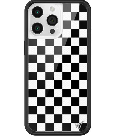 Checkers | Black iPhone Case