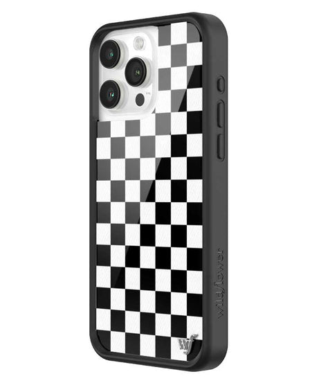 Checkers | Black iPhone Case
