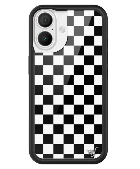 Checkers | Black iPhone Case