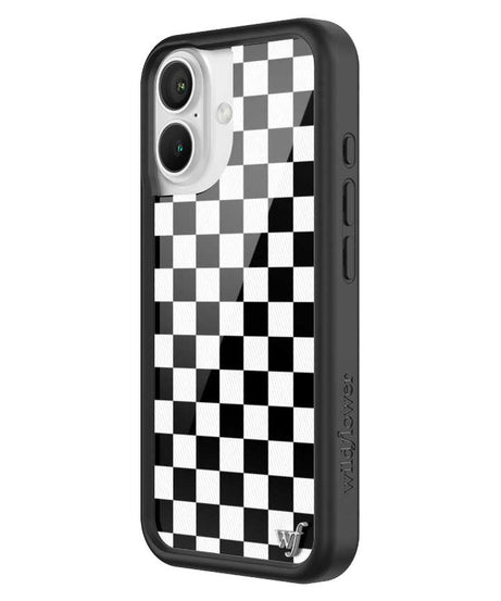 Checkers | Black iPhone Case