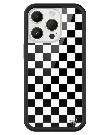 Checkers | Black iPhone Case