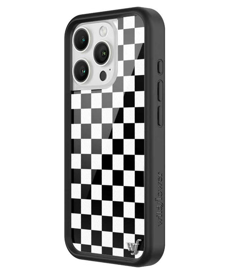 Checkers | Black iPhone Case