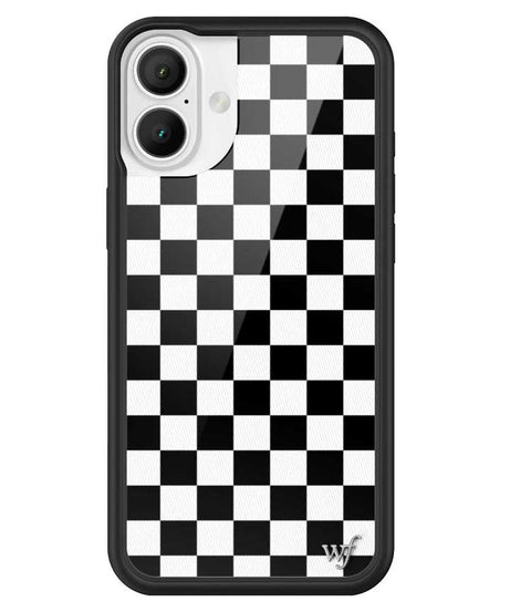 Checkers | Black iPhone Case
