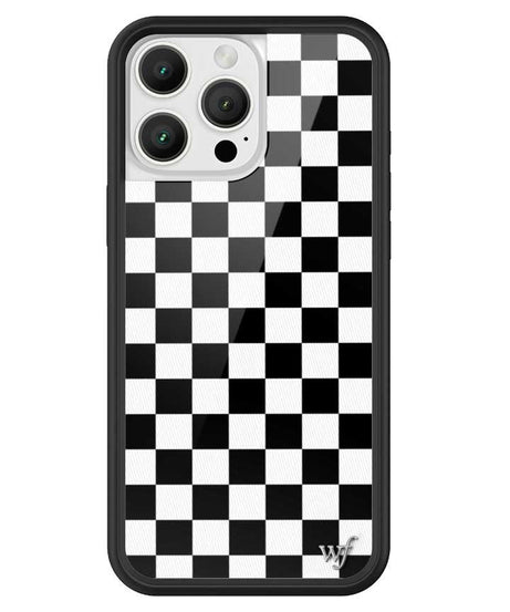 Checkers | Black iPhone Case