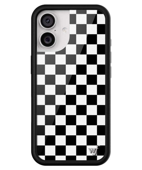 Checkers | Black iPhone Case