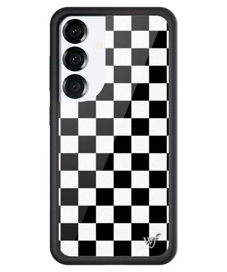 Checkers | Black Samsung Galaxy Case