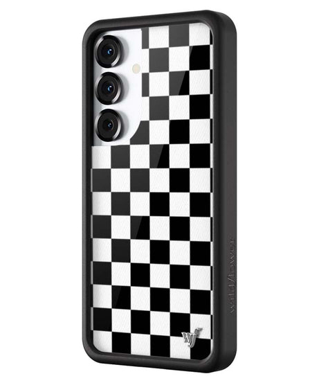 Checkers | Black Samsung Galaxy Case