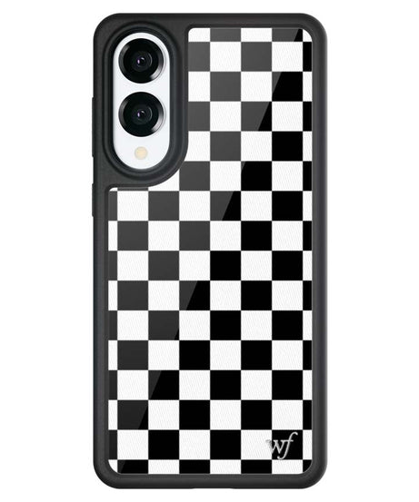 Checkers | Black Samsung Galaxy Case