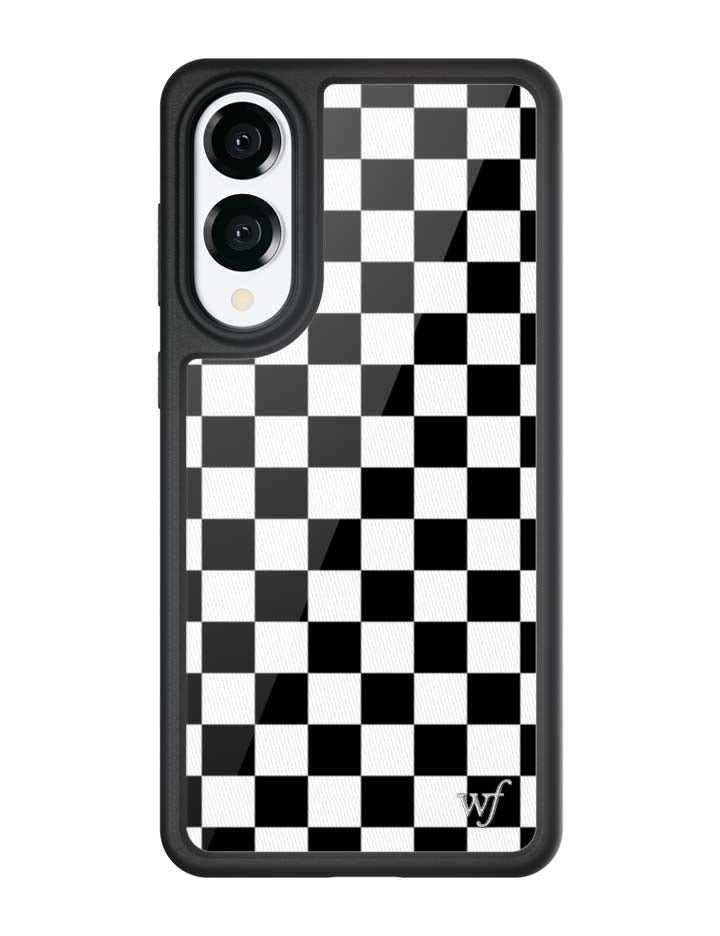 Checkers | Black Samsung Galaxy Case