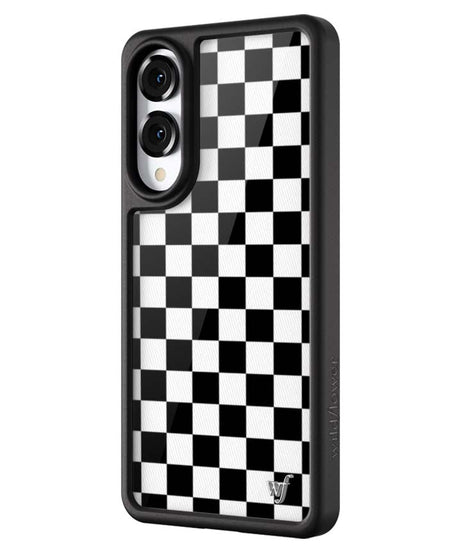 Checkers | Black Samsung Galaxy Case