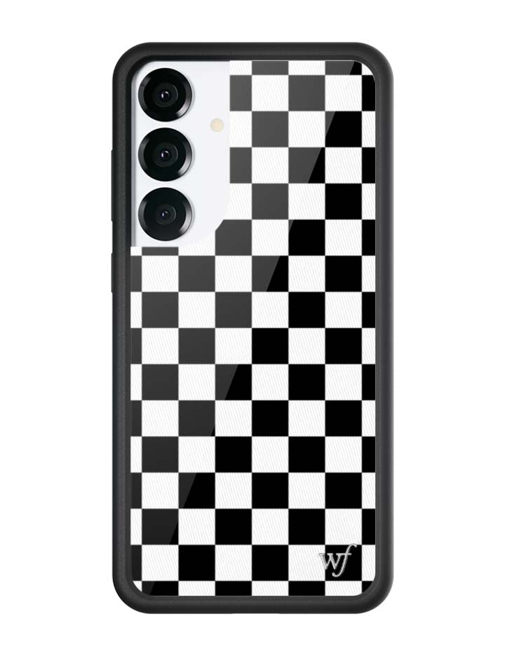 Checkers | Black Samsung Galaxy Case