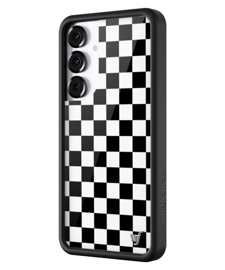 Checkers | Black Samsung Galaxy Case