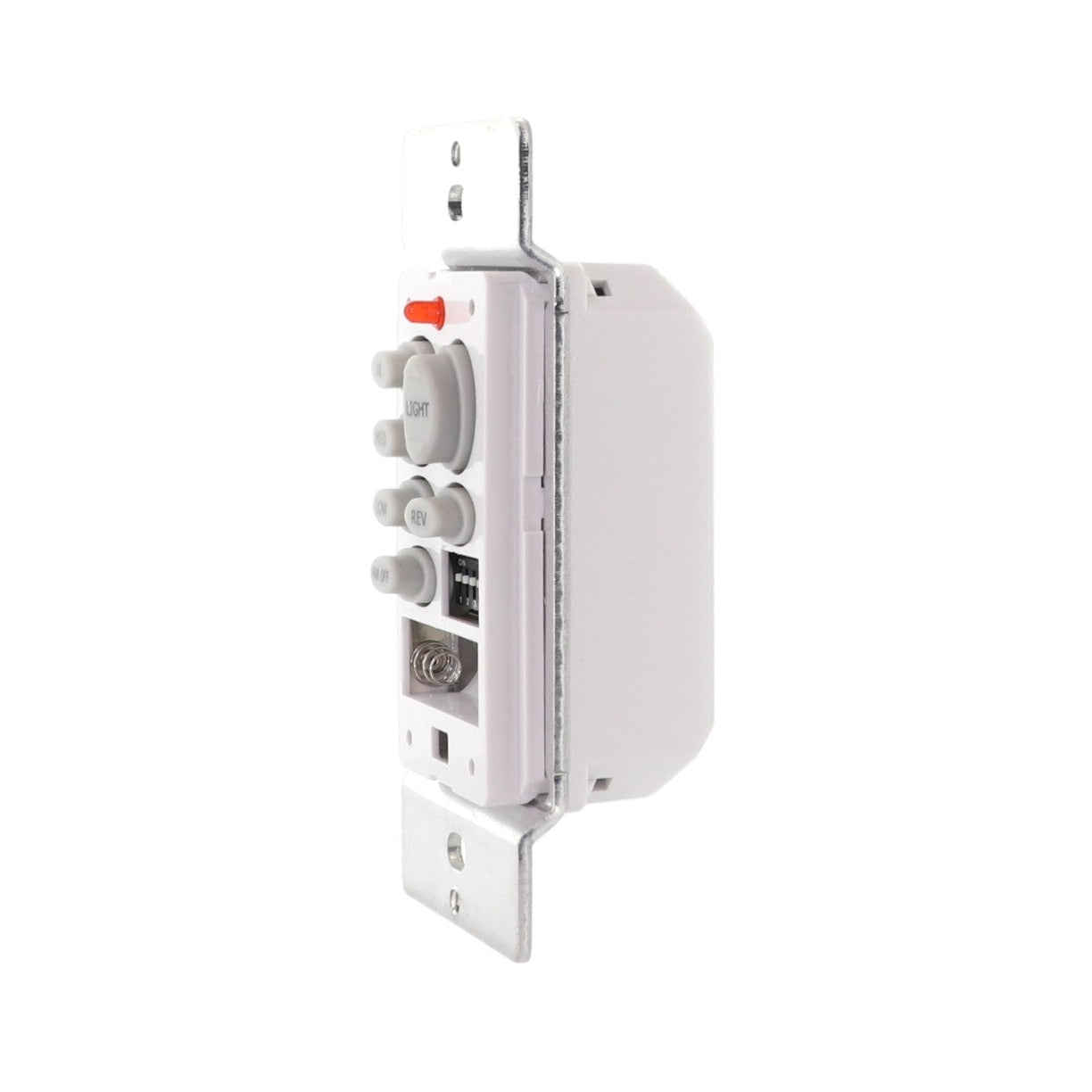 Anderic CHQ9051T Wireless Wall Switch Ceiling Fan Remote Control for 3-Speed Fans with Up & Down Light and Reverse Keys