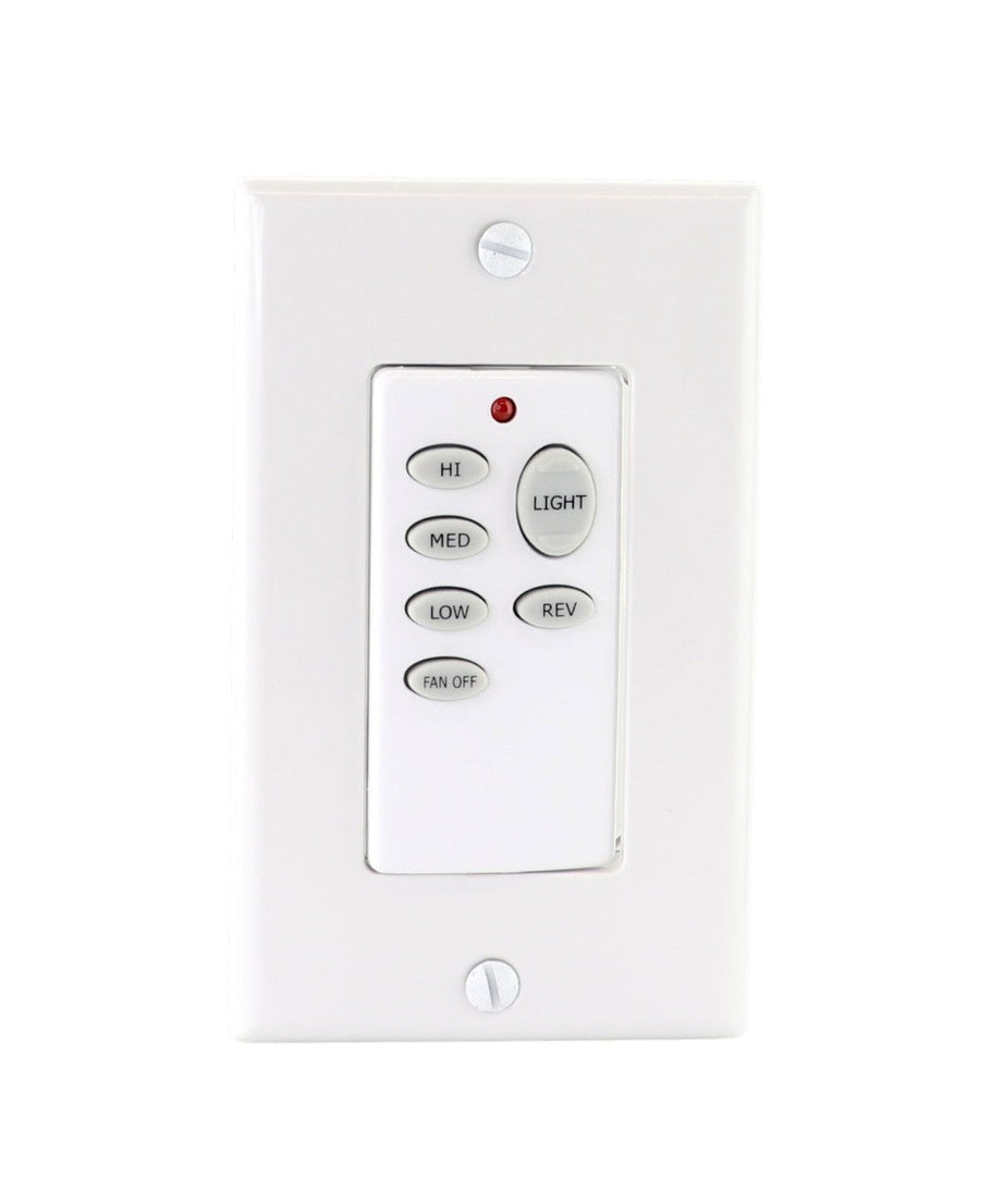 Anderic CHQ9051T Wireless Wall Switch Ceiling Fan Remote Control for 3-Speed Fans with Up & Down Light and Reverse Keys