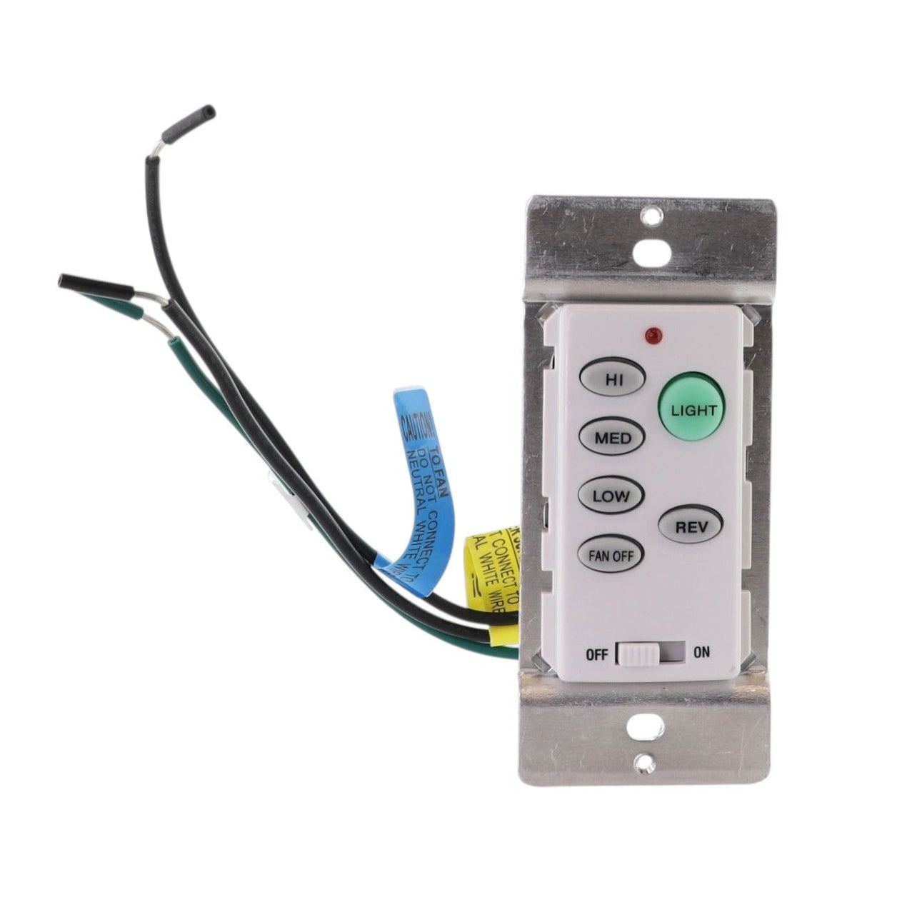 Anderic UC9051T-Wired 3-Speed Wall Switch Ceiling Fan Remote Control | CHQ9051T
