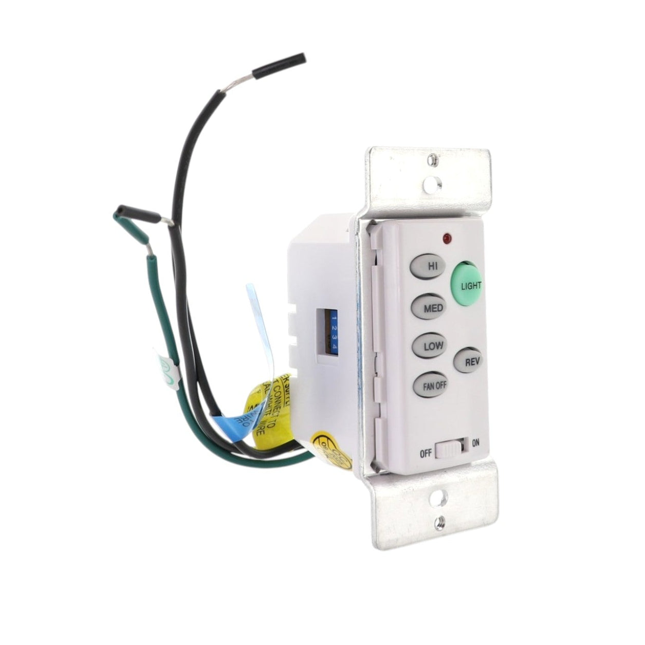 Anderic UC9051T-Wired 3-Speed Wall Switch Ceiling Fan Remote Control | CHQ9051T
