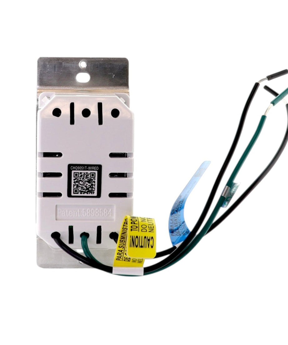 Anderic UC9051T-Wired 3-Speed Wall Switch Ceiling Fan Remote Control | CHQ9051T