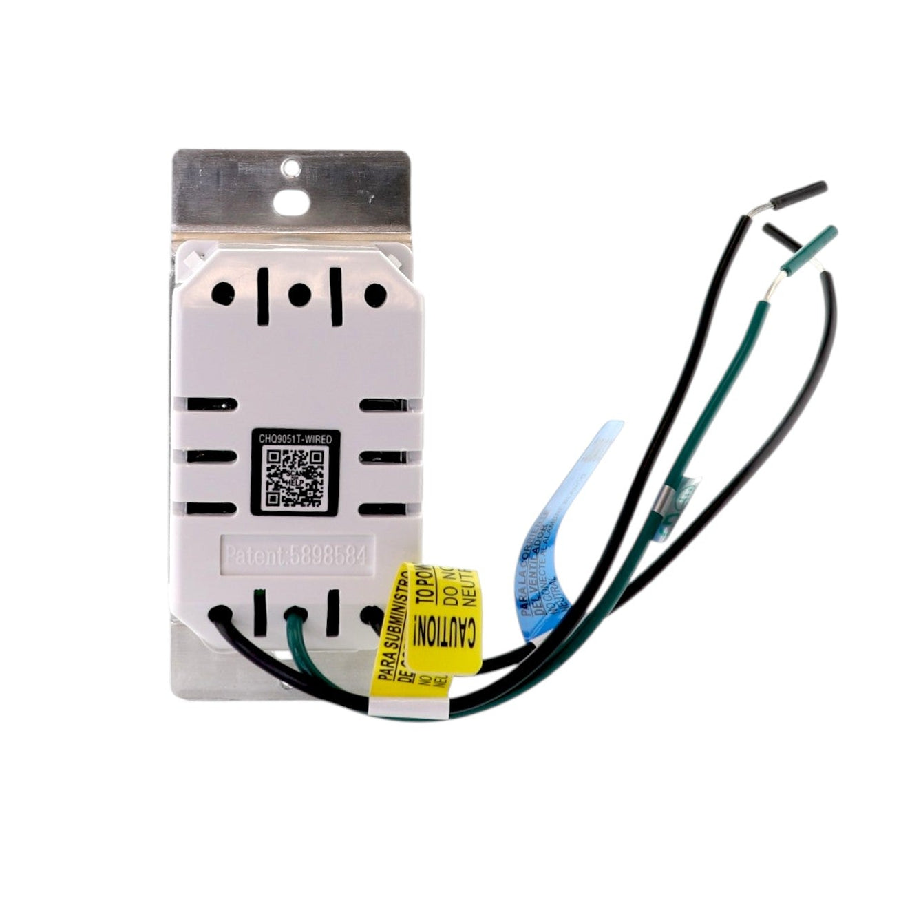 Anderic UC9051T-Wired 3-Speed Wall Switch Ceiling Fan Remote Control | CHQ9051T
