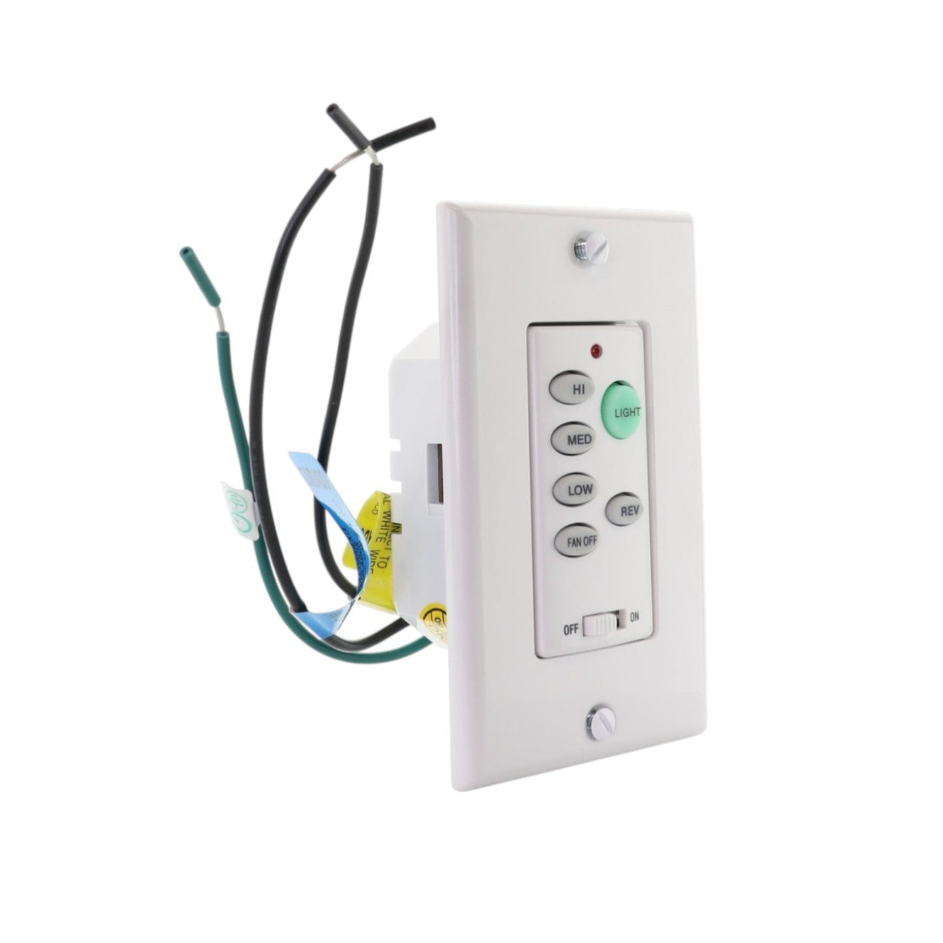 Anderic UC9051T-Wired 3-Speed Wall Switch Ceiling Fan Remote Control | CHQ9051T