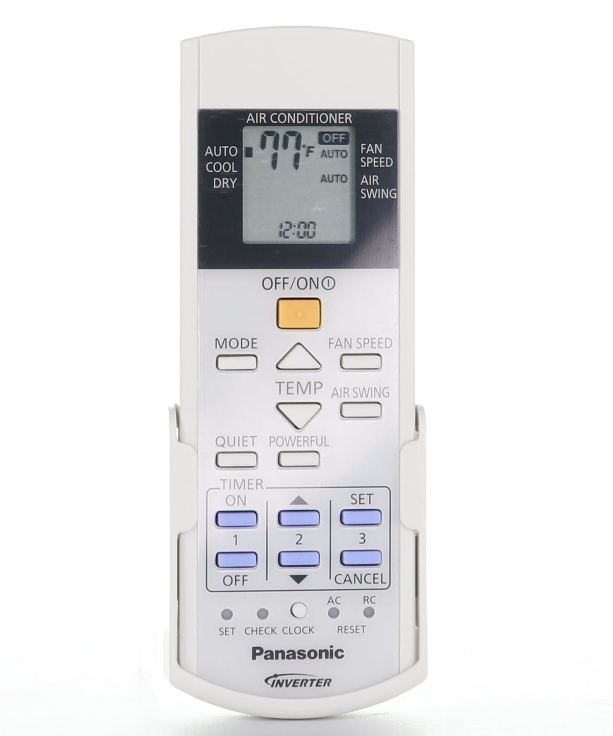 Panasonic A75C3580 Air Conditioner Remote Control - CWA75C3580