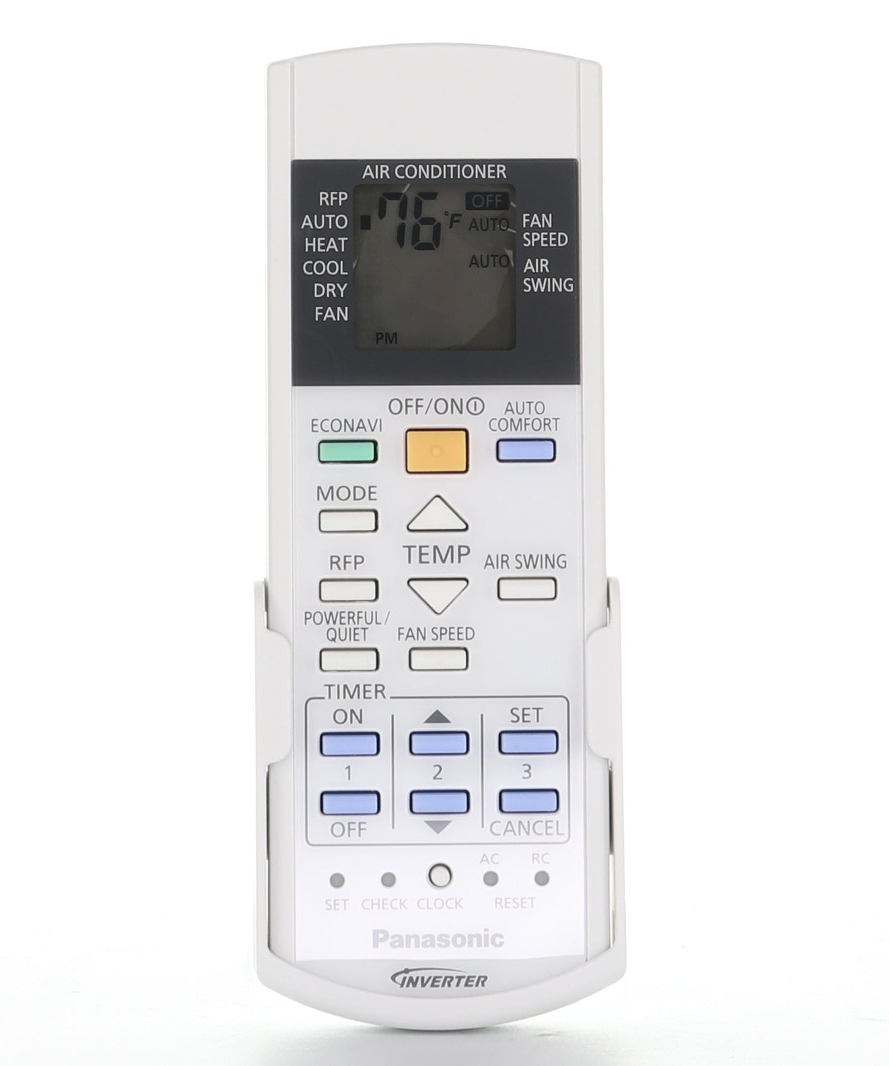 Panasonic CWA75C4444 Mini Split Klimaanlagen-Fernbedienung | LCD-Bildschirm | Thermostatisch | IR - CWA75C4444