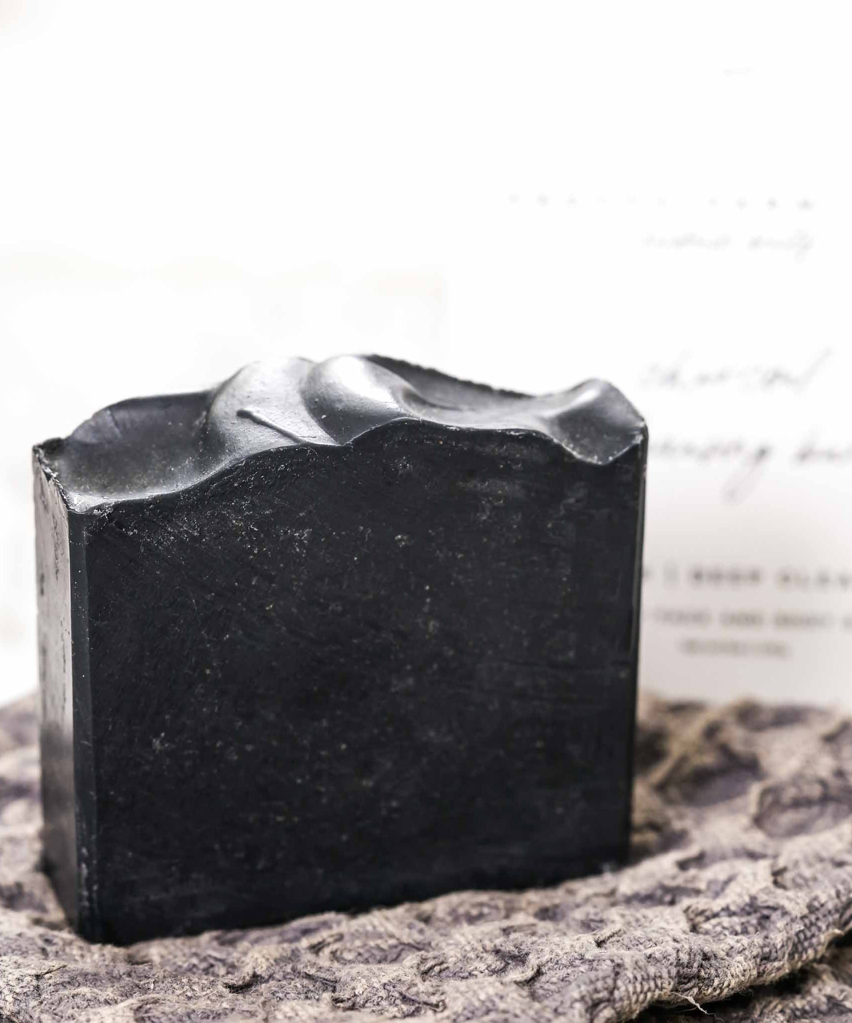 Clarifying Charcoal Bar Handmade Tallow and Goat Milk Soap Bar