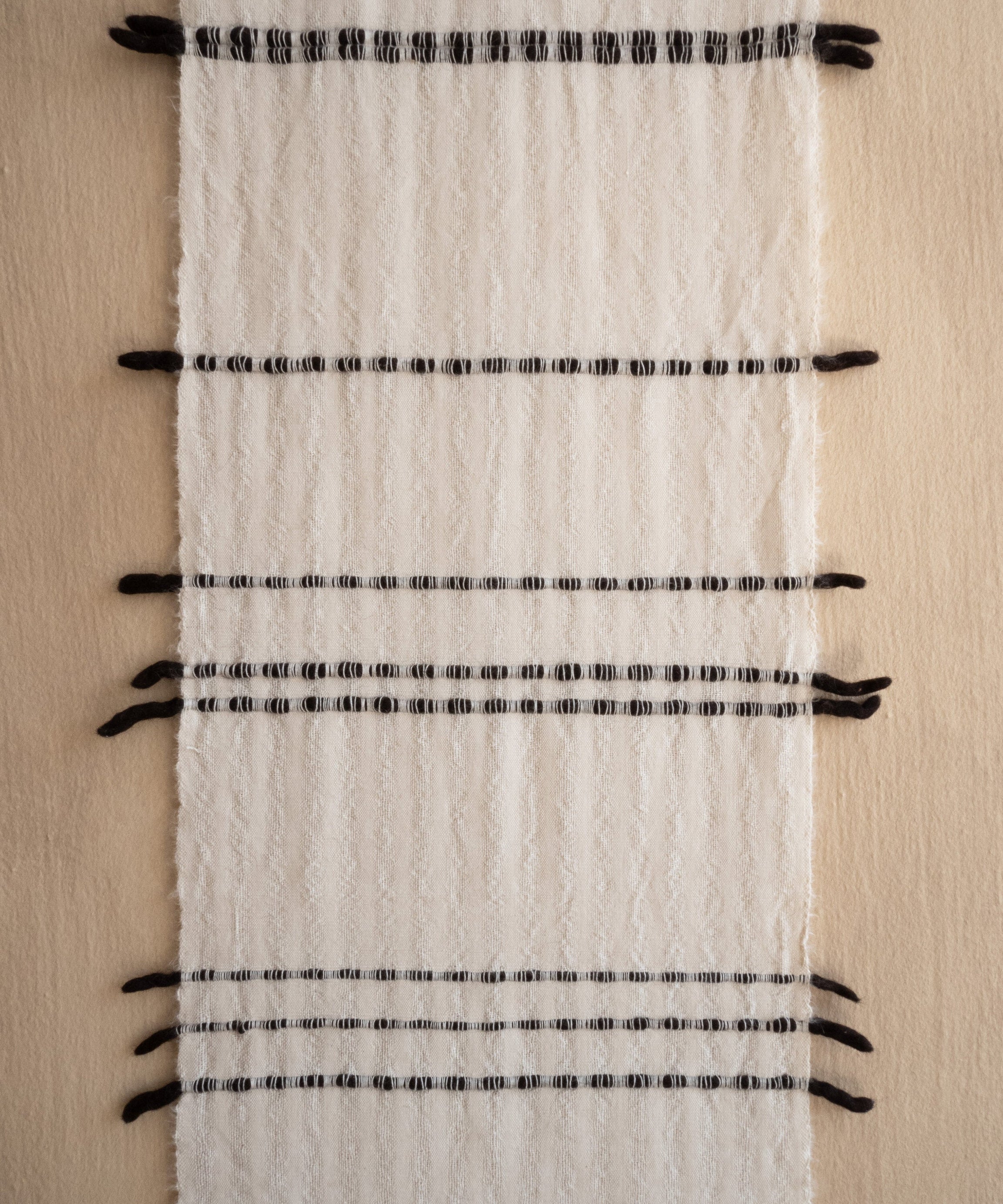 Chiaroscuro Handwoven Cotton Wall Hanging