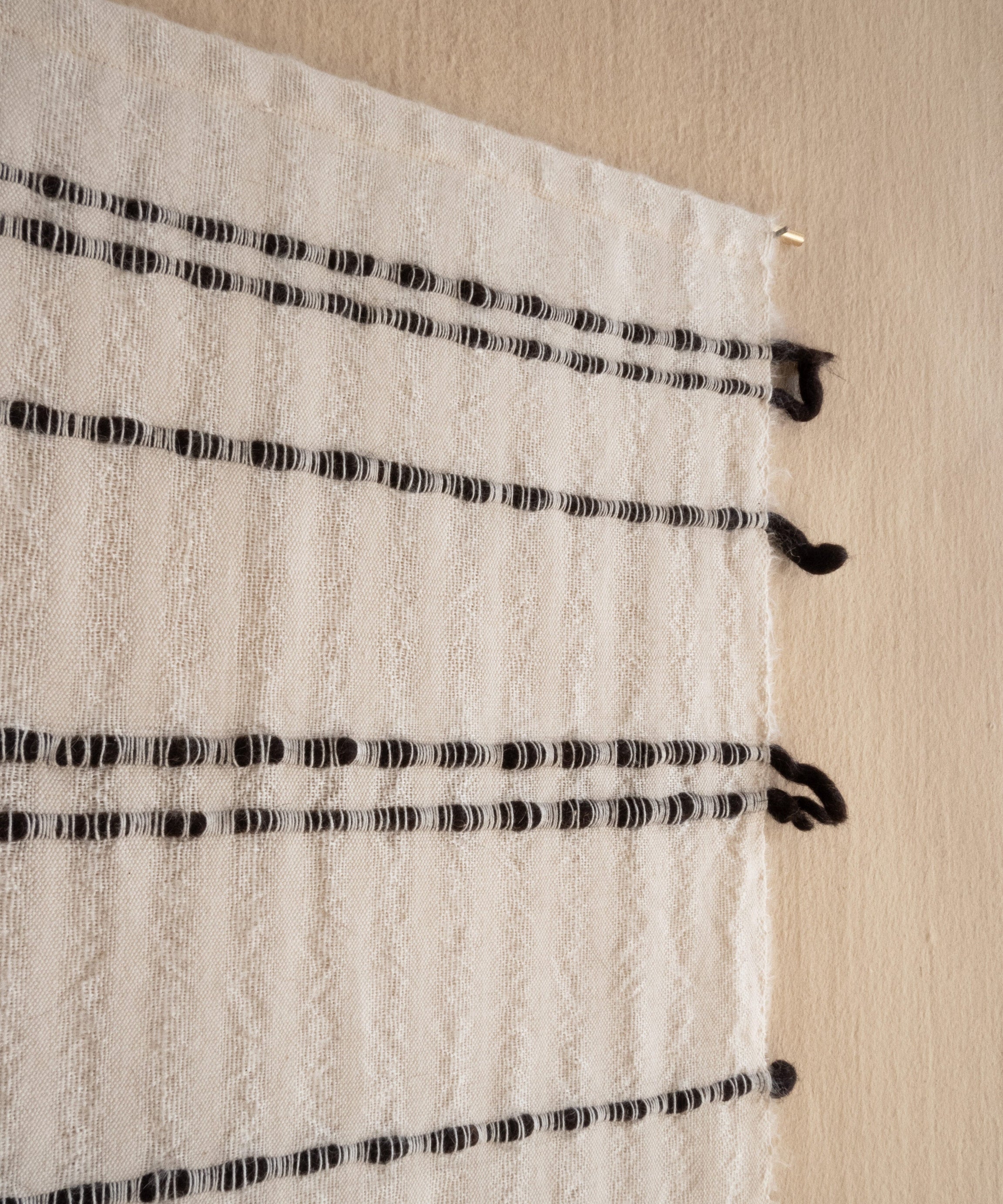 Chiaroscuro Handwoven Cotton Wall Hanging