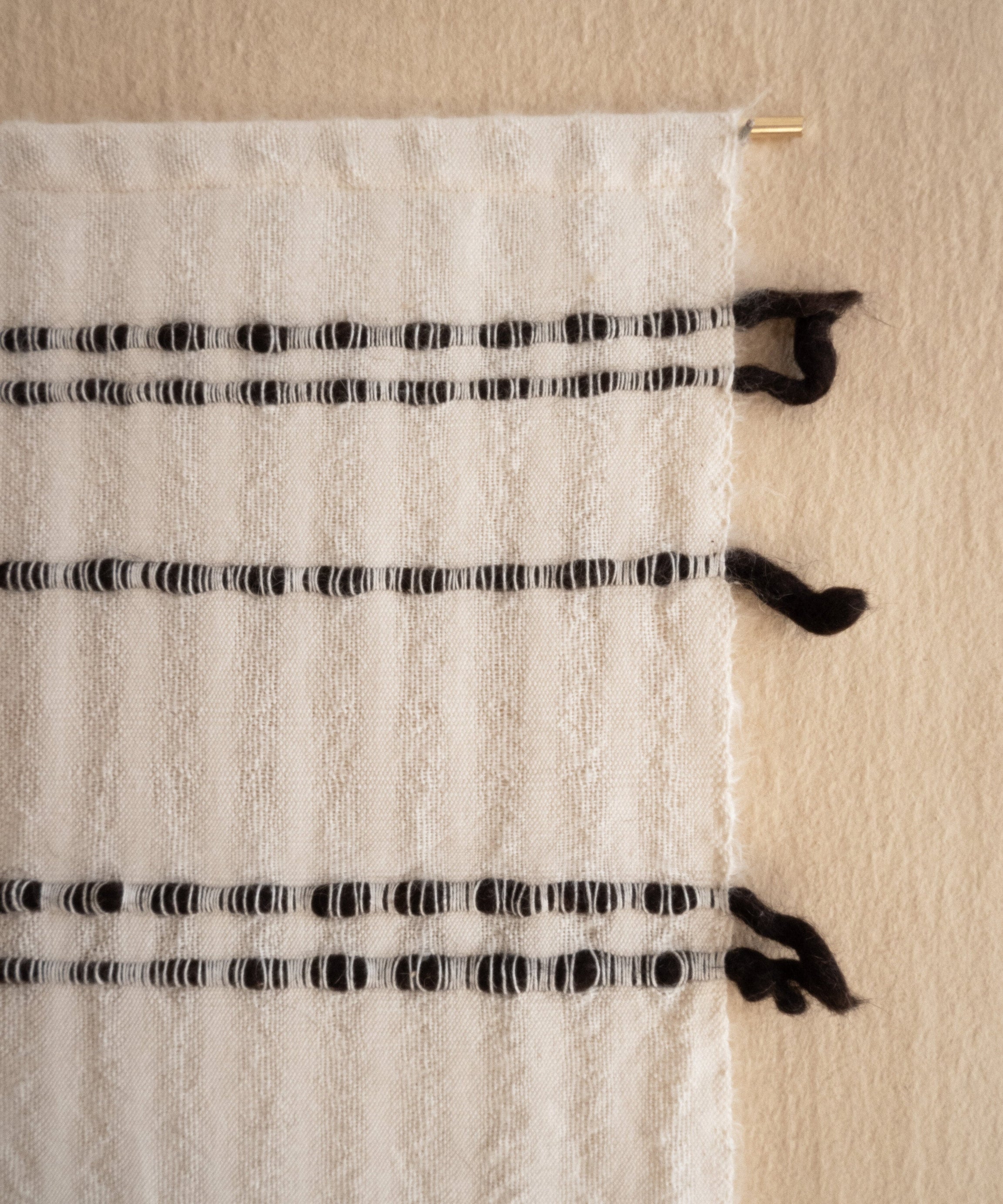 Chiaroscuro Handwoven Cotton Wall Hanging