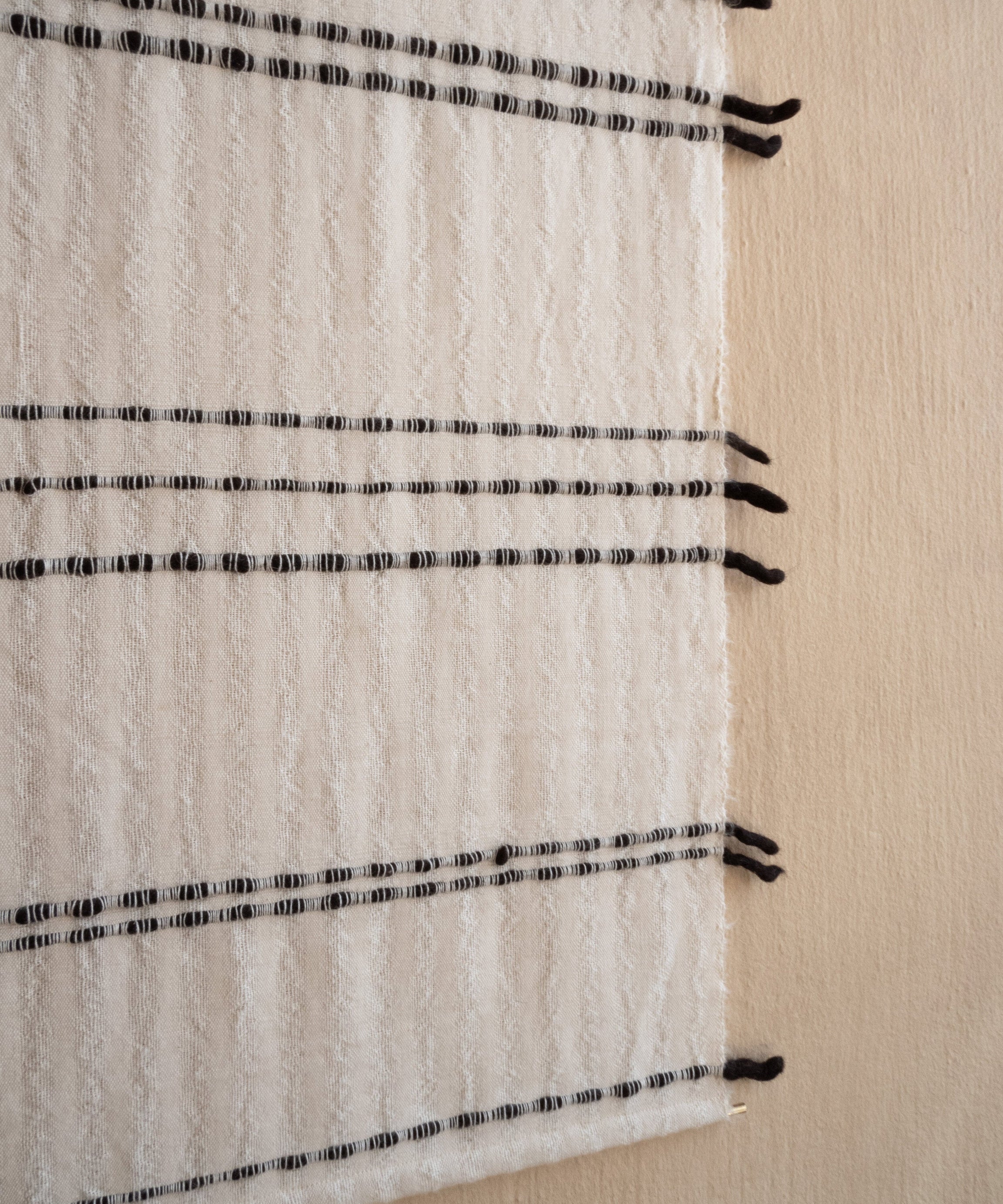 Chiaroscuro Handwoven Cotton Wall Hanging