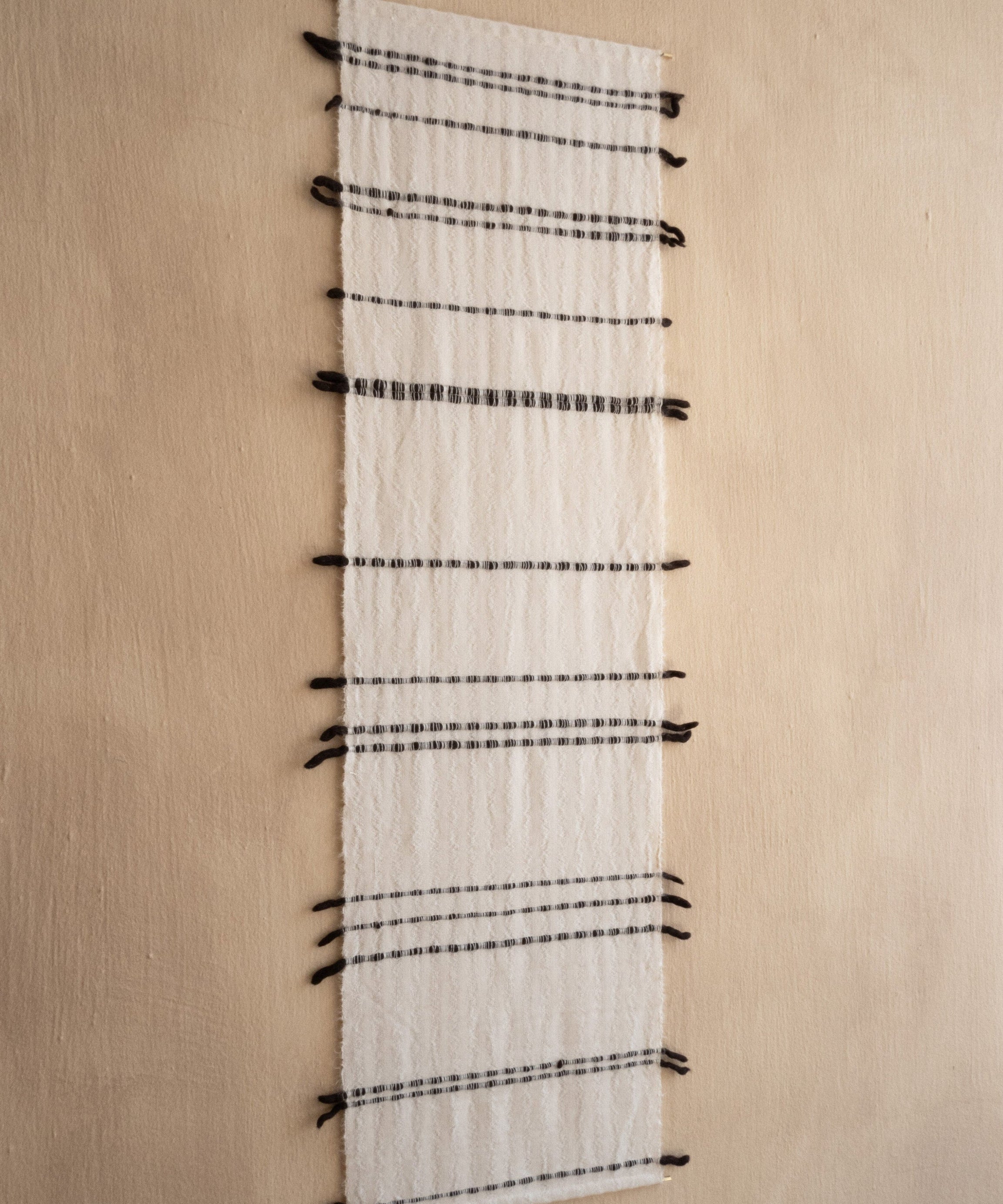 Chiaroscuro Handwoven Cotton Wall Hanging