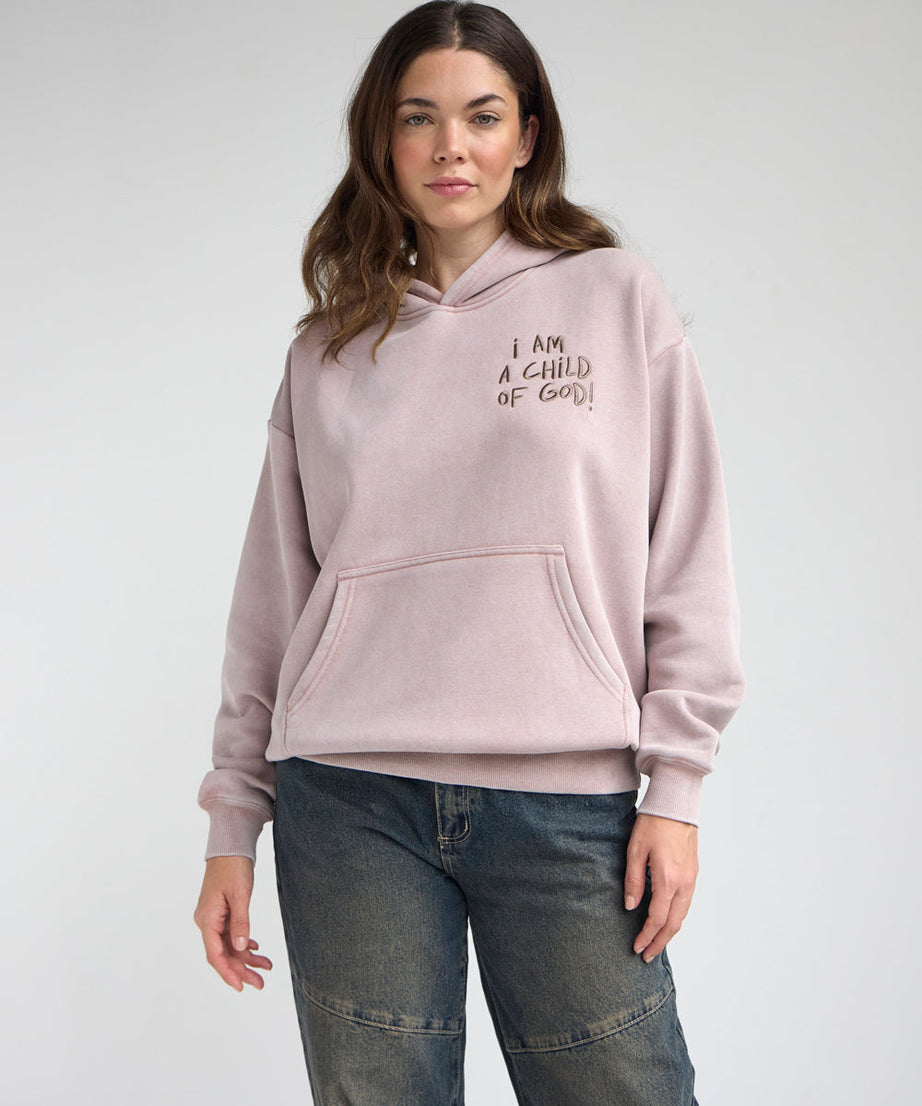 Child of God Brown Unisex Hoodie
