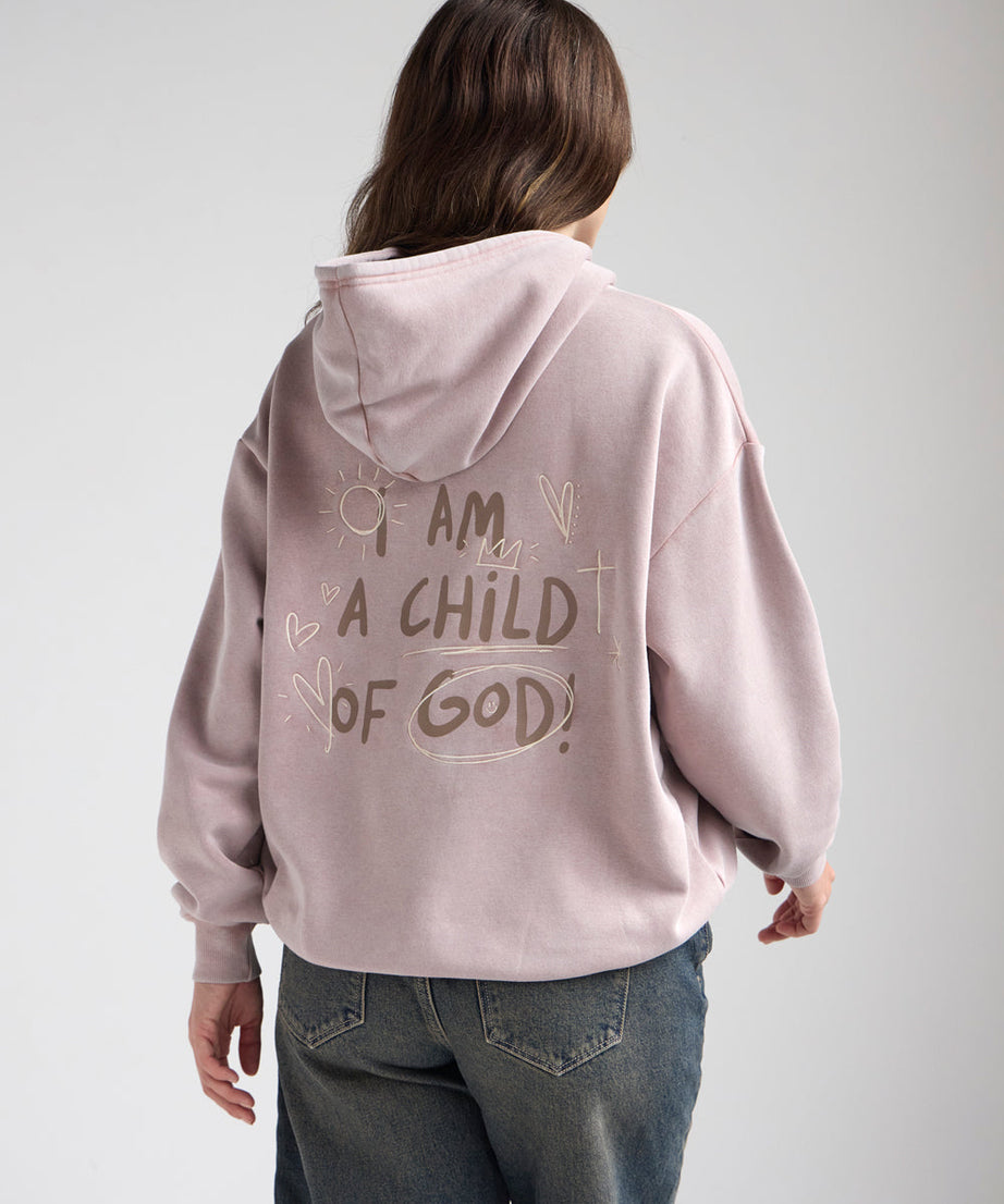 Child of God Brown Unisex Hoodie