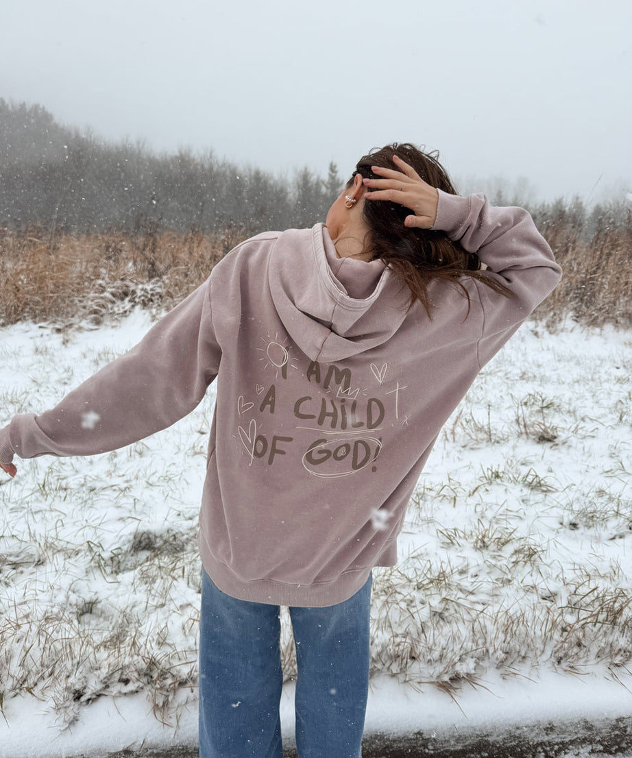 Child of God Brown Unisex Hoodie