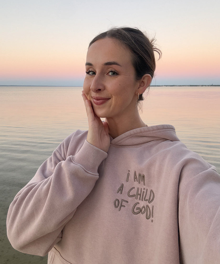 Child of God Brown Unisex Hoodie