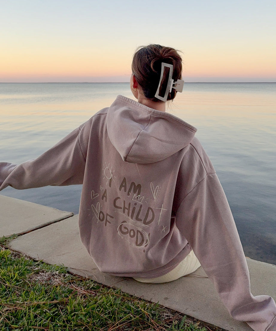 Child of God Brown Unisex Hoodie