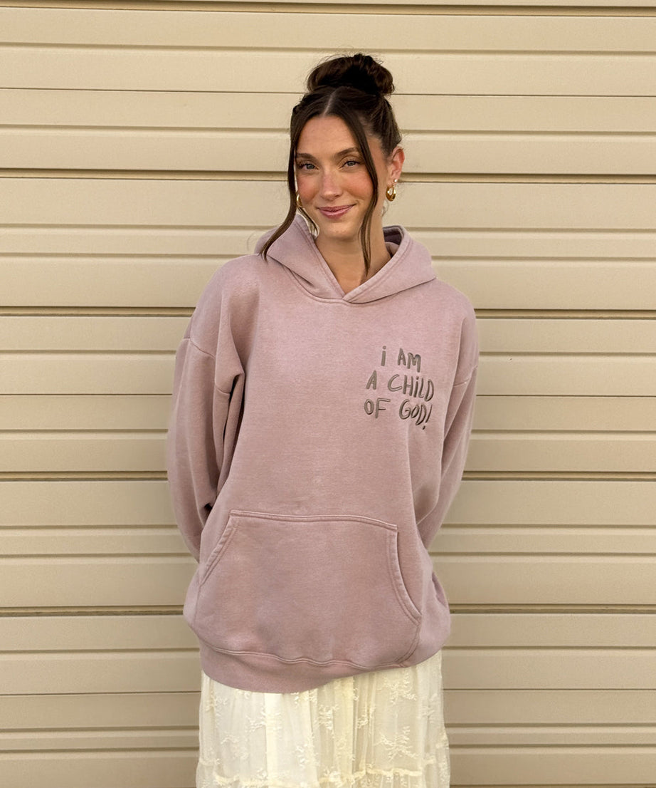 Child of God Brown Unisex Hoodie
