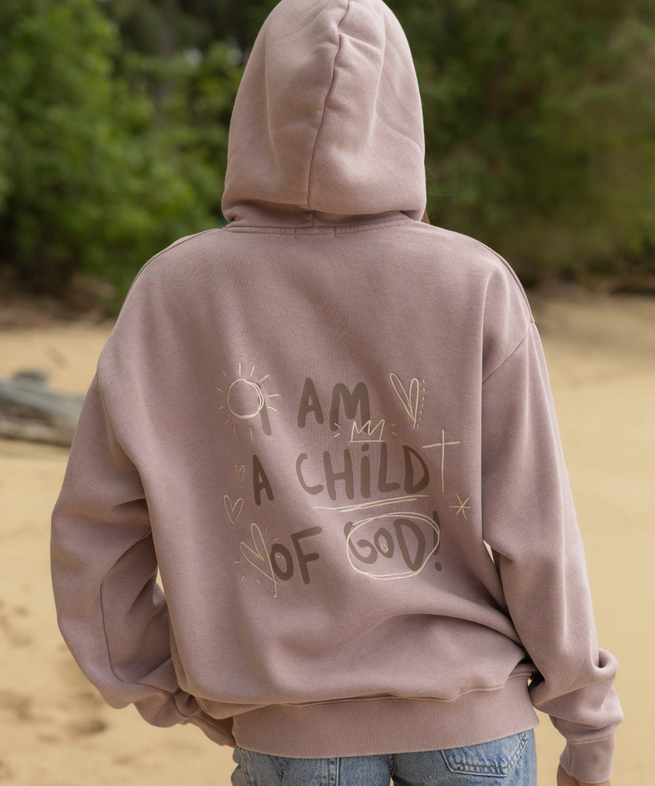 Child of God Brown Unisex Hoodie