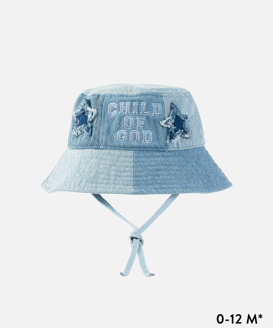 Child of God Jeans-Anglerhut für Kinder