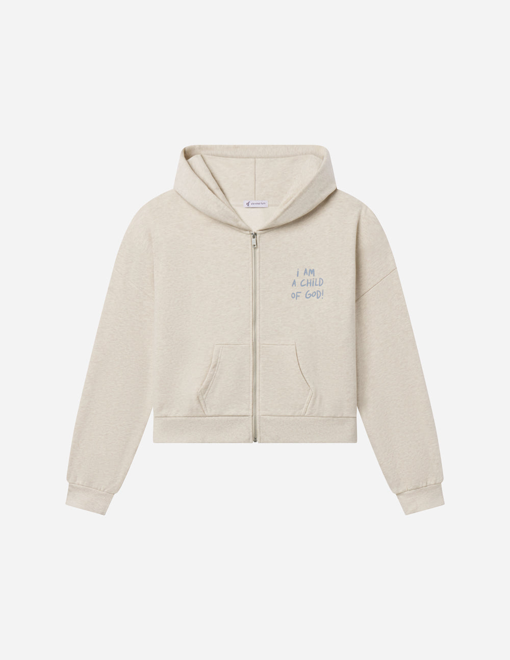 Child of God Eggshell Full-Zip Hoodie